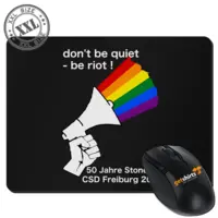 Motiv: XXL Mousepad - CSD Freiburg - 2019 - bestimme auf Wunsch Details wie Produkt, Grösse, Farbe und Position selbst ! Motiv: XXL Mousepad - CSD Freiburg - 2019