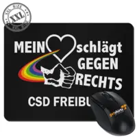 Motiv: XXL Mousepad - Mein Herz schlägt gegen Rechts - bestimme auf Wunsch Details wie Produkt, Grösse, Farbe und Position selbst ! Motiv: XXL Mousepad - Mein Herz schlägt gegen Rechts