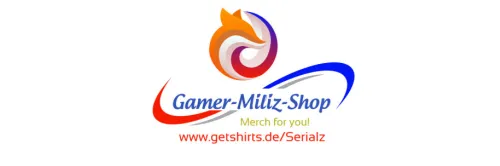 Gamer-Miliz-Shop – Official Merch von Serialz und Die Gamer Miliz