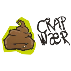 Shoplogo - crapwaer – crapwaer - Bunt, putzig & Kacke.