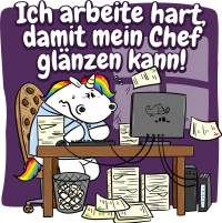 Beruf Büro - Pummeleinhorn