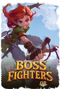 Motiv: Boss Fighters QR - Halbling