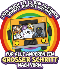 Grummeleinhorn-Beruf-Busfahrer