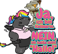 Motiv: Runa - Beruf - Kellnerin