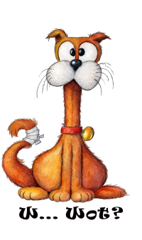 Motiv: Tommy Puzzled Cat Wot Katze