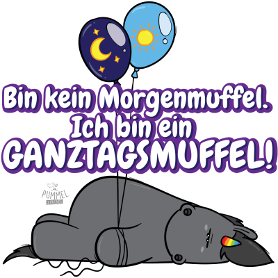 Grummeleinhorn - Ganztagsmuffel