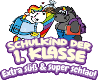 Pummeleinhorn - Schulkind 1. Klasse