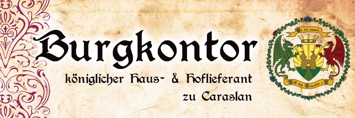 Offizielle Gewandung des Burgkontor zu Caraslan Offizielle Gewandung des Burgkontor zu Caraslan